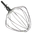 Kenwood Chef steel whisk (KW717151)