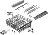 LG dishwasher upper basket LD-2163 LD-2263