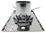 Beam metallinen imurasia, kromi 015-410