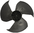 LG heat pump outdoor unit fan propeller H/HM/HU