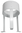 Electrolux kuivauskaapin hormiliitäntäosa 140036476012