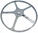 Samsung drum belt pulley WF602B4BKWQ