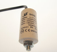 Start capacitor 3 µF, cable