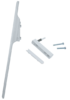Festivo door handle 400mm, white (M14)