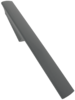 Festivo wine cooler door handle, grey 280mm (M14)