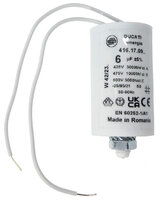Käynnistyskondensaattori johdolla 6 µF 3240548