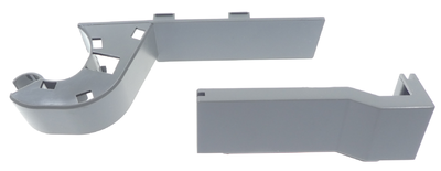 Samsung fridge door hinge covers, left RB29/RB31 (DA91-04464A)