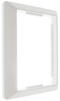 Allaway wall inlet frame, white (surface)