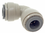 LG fridge water tube elbow connector 8mm (5/16" - 5/16")