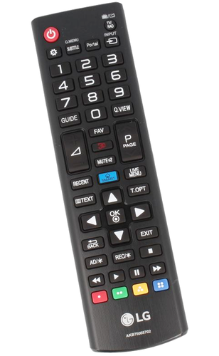 LG TV remote controller AKB75055702