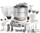 Ankarsrum Original AKM6220CL Total mixer, Creme light (2300110)