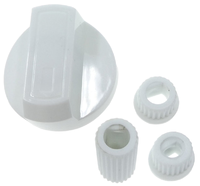 Knob 1 pc, white 42 mm