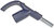 Central vacuum cleaner on/off hose handle