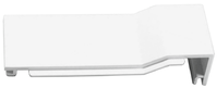 Samsung jääkaapin yläsaranan valkoinen peitelevy, oikea (DA91-04465A)
