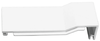 Samsung fridge top hinge hole cap white, right (DA91-04465A)