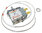 Jääkaapin termostaatti Candy Hoover WDF25K-1070-028 (M938234)