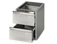 Drawer table 0,4m - 2 compartment - the desktops of 60 deep