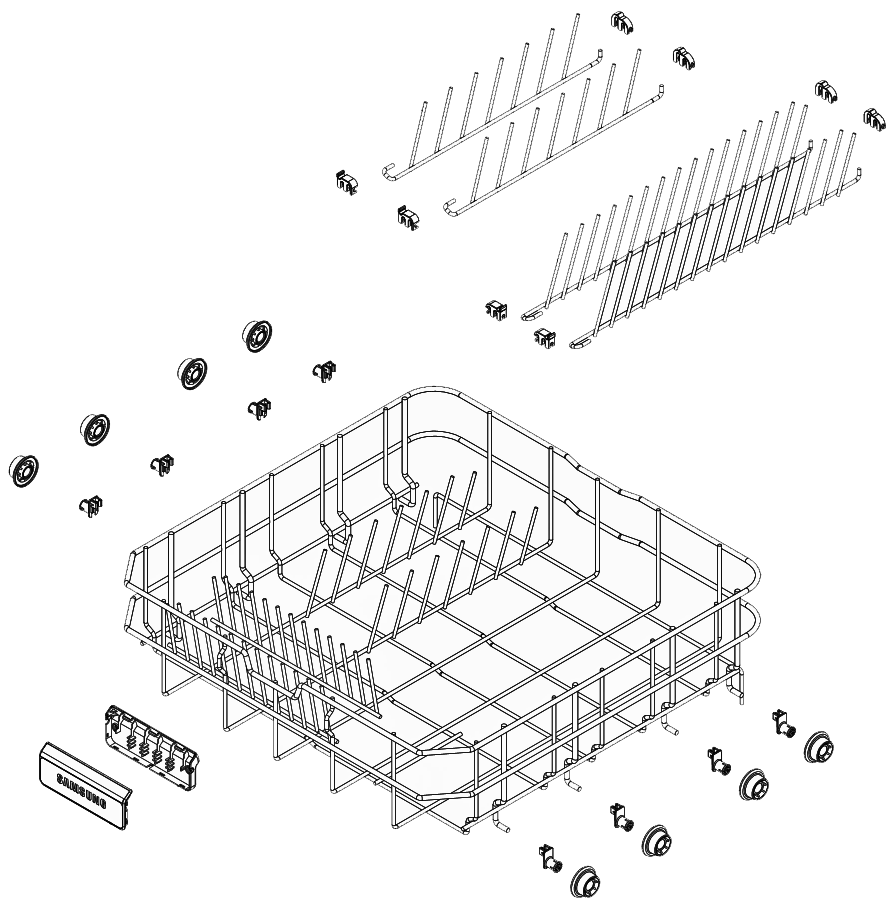 Samsung tiskikoneen alakori DW-FG520