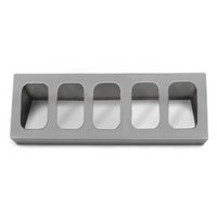 Seasoning add-on shelf 5x GN 1/4