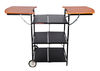 Muurikka Nokkela summer kitchen trolley, wood color + Bag