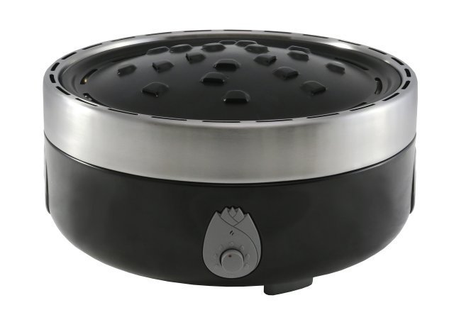 Muurikka Nokkela smoke free grill, black