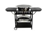 Muurikka summer kitchen trolley MAXI, Gas, black
