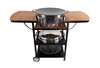 Muurikka summer kitchen trolley, Electric, wood color