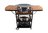 Muurikka summer kitchen trolley, Electric, wood color