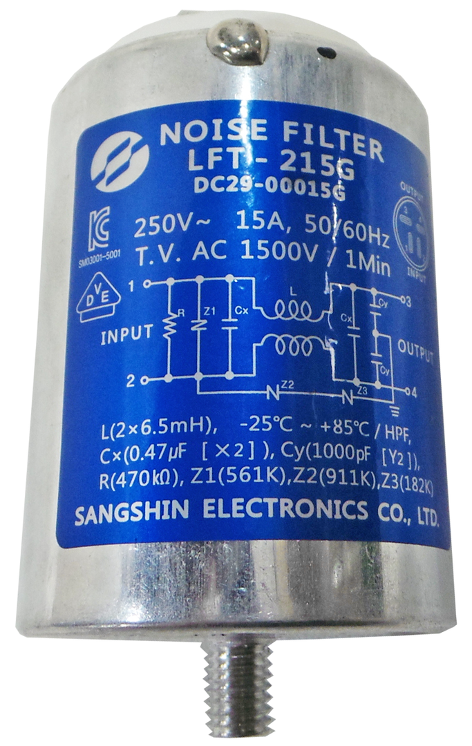 Samsung washing machine noise filter LFT215G fhp.fi appliance