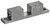Electrolux / Zanussi door catch 70mm R343590