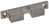 Electrolux / Zanussi door catch 70mm R343590