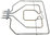 Bosch oven top heating element 2800W (R308270)