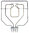 Bosch oven top heating element 2800W (R308270)