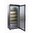 400lt Line Wine Refrigerator, 1 Glass Door with Wooden Shelves