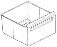 Rosenlew pakastimen laatikko RKP1221 / RKP1241