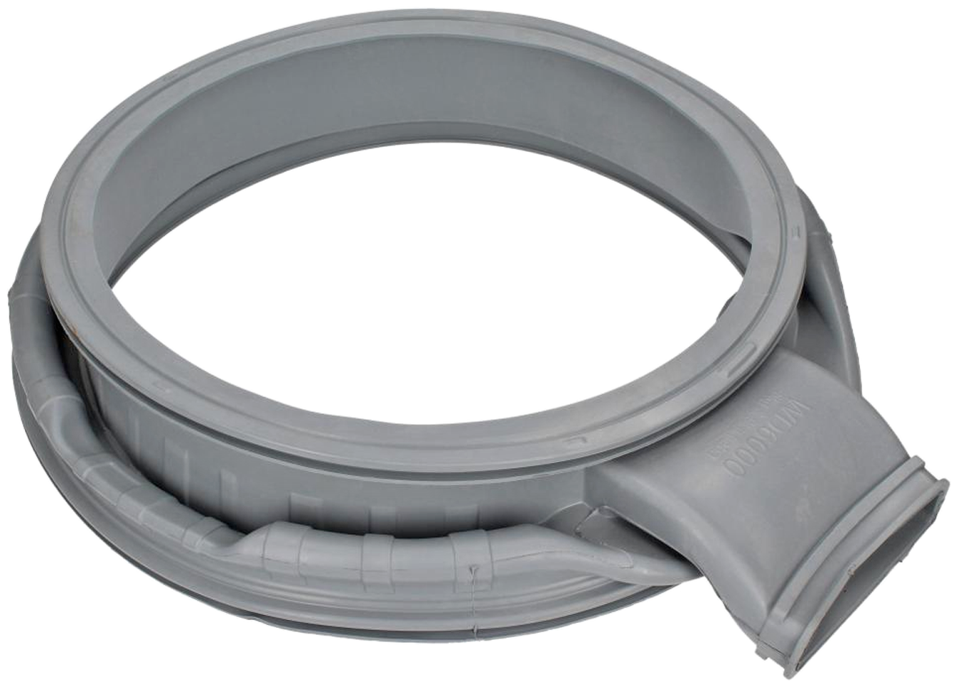 Gray Washing Machine Door Seal Gasket for Samsung WF70F5E0W4W