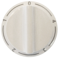 Vallox cooker hood knob 0-4 pos. (white)