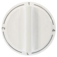 Vallox cooker hood knob 1-4 pos. (white)