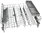 Bosch Siemens dishwasher upper basket 00770441