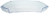 Gorenje retro fridge middle door shelf HZ/RF/RK (449417)