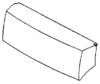 Husqvarna fridge butter shelf cover lid QR/QT