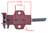 Whirlpool / Indesit motor carbon brushes C00196544