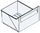 AEG freezer middle drawer S53