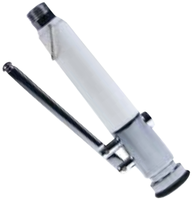 Pre-rinse tap handle, adjustable flow
