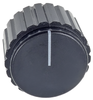 Vallox Muh cooker hood knob, black