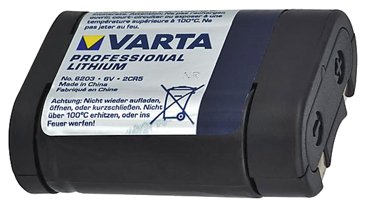 Varta 2cr5 Lithium Battery 6v Fhp Fi Appliance Spare Parts