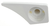Festivo fridge door corner, white right 2006-