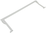 Electrolux double glass shelf front trim