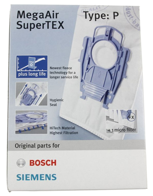 Bosch Siemens dust bags BBZ41FP, type: P