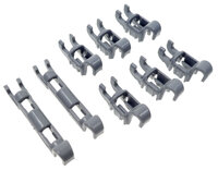 Bosch Siemens bottom basket holder kit M410133